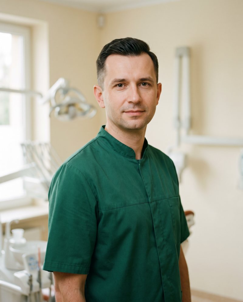 Portret 4:5 — lek. dent. Tomasz Bieniek