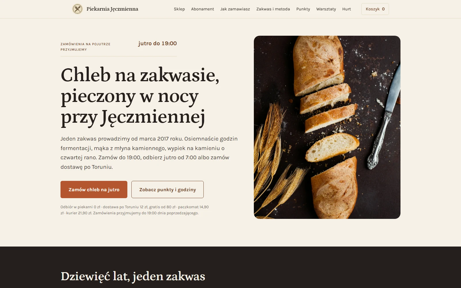 Podgląd realizacji: Piekarnia Jęczmienna